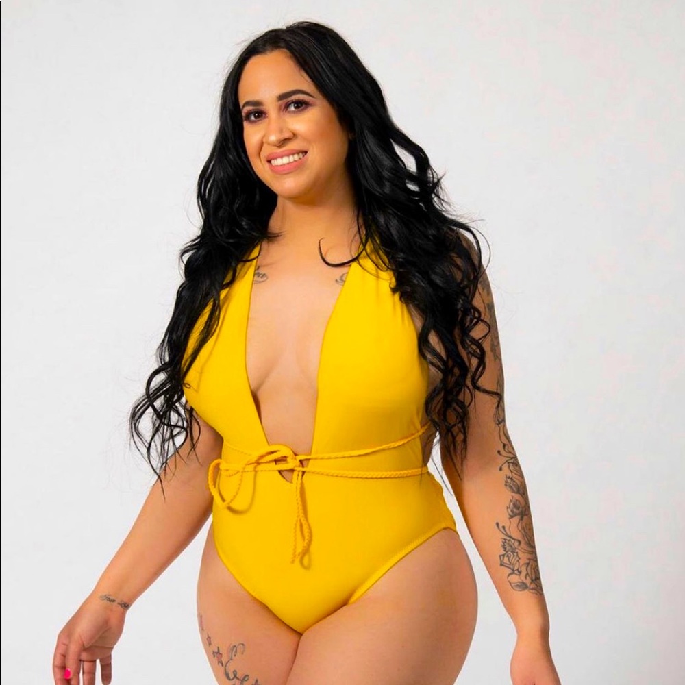 Yellow one piece